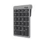 Teclado numérico TRUST Xalas 22 teclas RF Wireless Teclas tesoura para portátil/PC, Prateado, 94 g