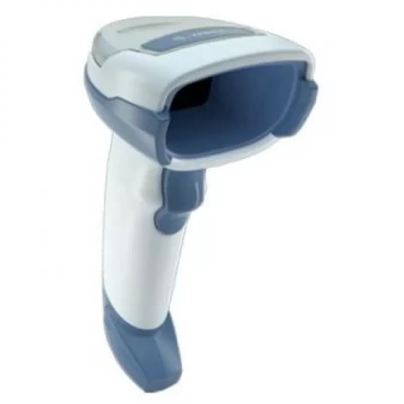 Leitor de códigos de barras Zebra DS4608-HC4000BVZWW leitor manual 1D/2D LED azul, branco