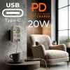 Power Splitter MACLEAN MCE249 F/W – 2 tomadas de rede (16A + 6A) e 4x USB (2x A, 2x C PD 20W)