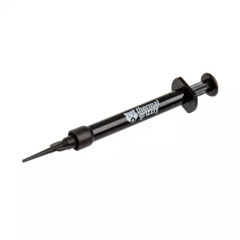 Thermal Grizzly | Pasta térmica Conductonaut 1g | Universal | Condutividade térmica: 73 W/mK; Viscosidade: 0,0021 Pas; Densidade: 6,24 g/cm³; Temperatura: -10 °C / +140 °C; Conteúdo: 1g