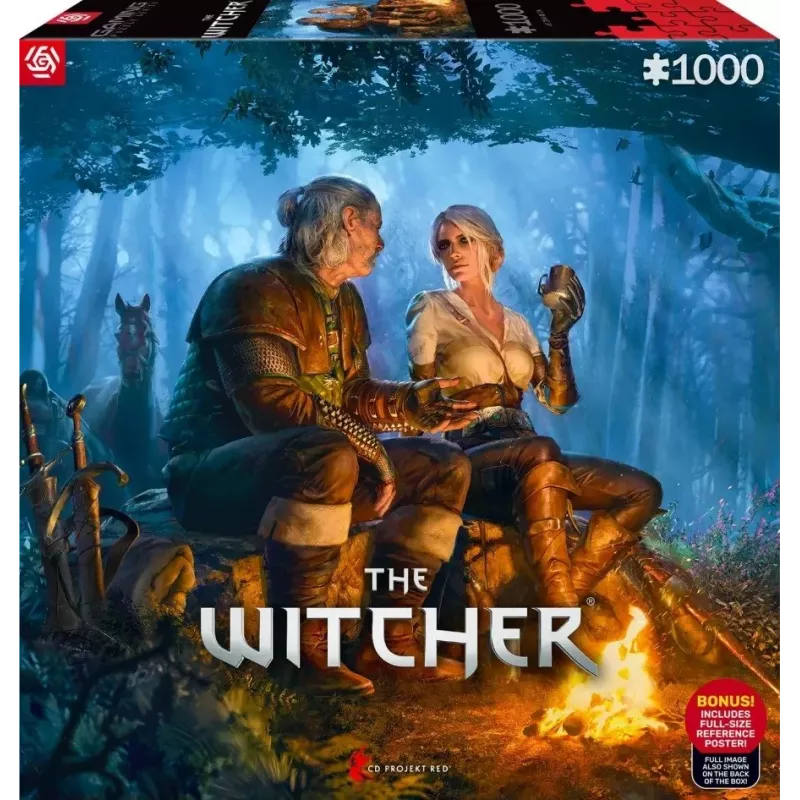 Puzzle Good Loot Gaming: The Witcher Viagem de Ciri, 1000 peças