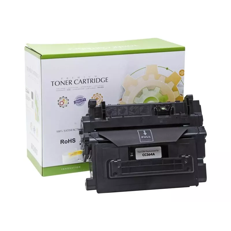 Cartucho de toner STATIC compatível com HP CC364A preto compatível 10.000 páginas