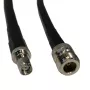 Cabo LMR-400, 10 m, N-fêmea para RP-SMA-macho
