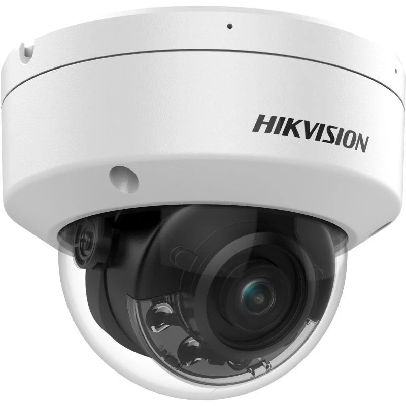 Câmara de rede mini dome fixa Hikvision DS-2CD2187G2H-LISU(2.8mm)(eF) 8 MP Smart Hybrid Light com ColorVu