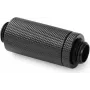 Alphacool ES D-Plug 41-69mm G1/4 macho para G1/4 macho - preto profundo (17650)