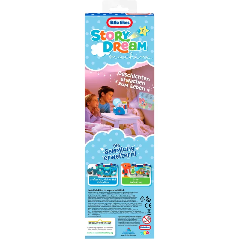 Little Tikes Story Dream Machine – Rua Sésamo Elmo & Amigos Coleção, Audiolivro