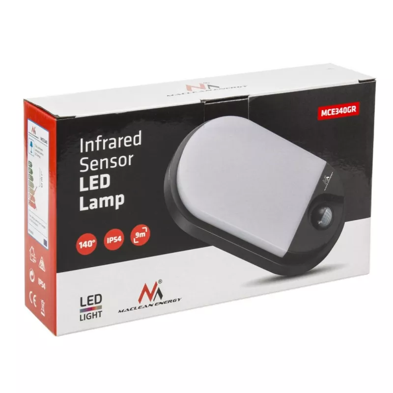 Lâmpada LED MACLEAN MCE340G 15W 1100 lm — iluminação exterior LED