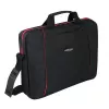 Mala top loader Esperanza SALERNO 39,6 cm (15,6) preta, vermelha