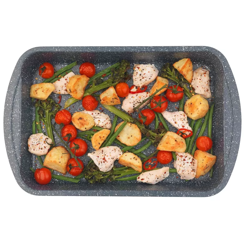 Assadeira Russell Hobbs Nightfall Stone 38 cm - frigideira