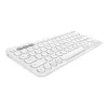 Logitech Multi-Device K380 - Teclado - Sem fios - Bluetooth 3.0 - Alemão - Branco sujo