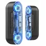 Aquecedor elétrico portátil Ocoopa UT4103 — aquecedor de mãos recarregável, 4 níveis de aquecimento, 10000 mAh, alumínio, azul