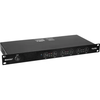Amplificador Omnitronic XDA-1206 Class-D 6 canais, 1200W de saída total