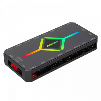 Gamemax | Comando remoto | V4.0 ARGB PWM HUB BK | Preto | Gamemax