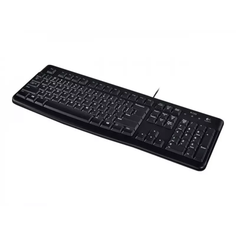 Teclado com fio Logitech K120
