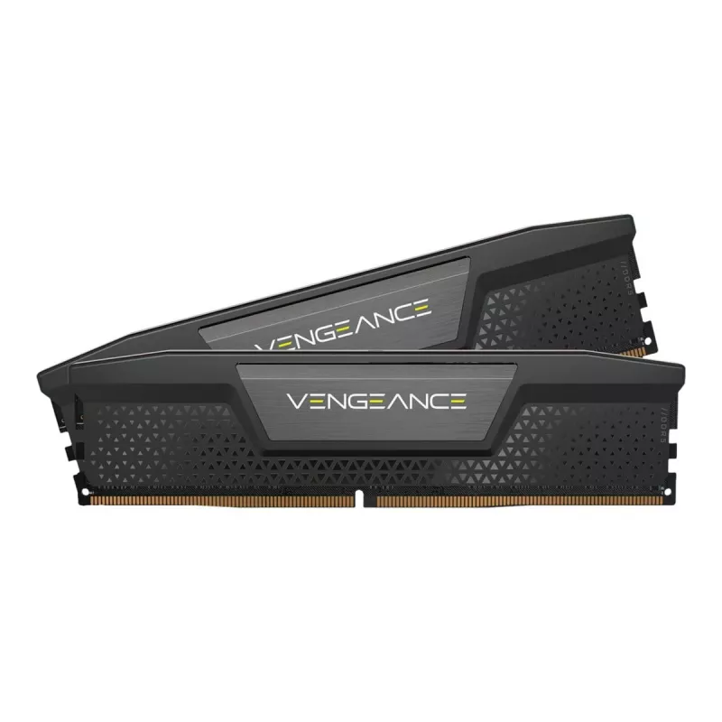 DIMM 32 GB DDR5-4800 (2x 16 GB) kit duplo, memória RAM preta, CMK32GX5M2A4800C40, Vengeance, INTEL XMP
