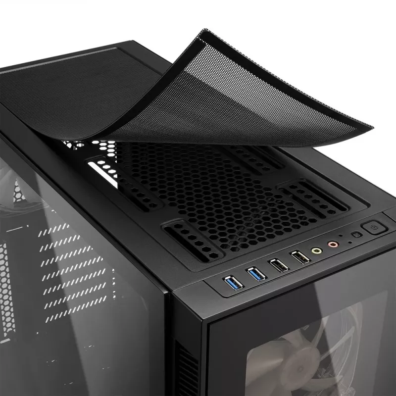 Sharkoon TG5 Pro RGB Midi Tower preto