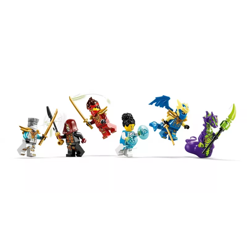 LEGO NINJAGO 71857 Batalha na casa na árvore do veículo ninja