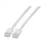 Cabo patch Ethernet Efb K8107WS.1,5 branco