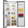 Gorenje HZF55082 NRS917E41XWD G400, independente, porta americana, cinzento, 2 porta(s), toque, LED