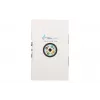 Cabo de rede Extralink par entrançado CAT6 FTP (F/UTP) V2 exterior 305 m preto