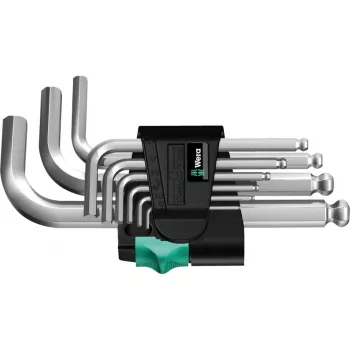 Wera 05133163001 Chave Allen em L formato métrica 9 peças