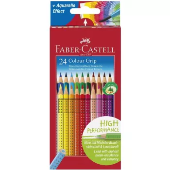 Lápis de cor Faber-Castell Colour GRIP Multi 24 unid.