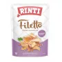 Ração húmida para cães RINTI Filetto Filete de frango com presunto 100 g — refeição húmida completa para cães adultos, 14% proteína, 1% gordura, 82% humidade