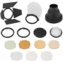 Acessório de flash para câmara Godox AK-R1 modificadores de luz compactos