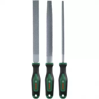 Bosch conjunto de limas para madeira, 3 peças, lima