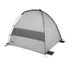 Concha de praia Rapid Beach 80, tenda prateado/cinzento