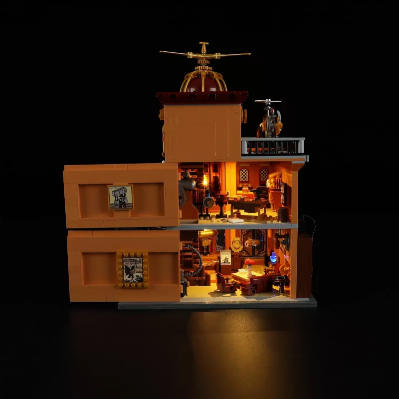 Steampunk Flying Club, brinquedo de construção
