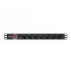 Unidade de distribuição de energia Lanberg PDU-07F-0200-BK