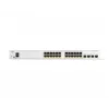 Cisco Catalyst 1200-24FP-4G Smart Switch, 24 portas GE, Full PoE, 4x1GE SFP, Limited Lifetime Protection (C1200-24FP-4G)
