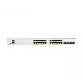 Cisco Catalyst 1200-24FP-4G Smart Switch, 24 portas GE, Full PoE, 4x1GE SFP, Limited Lifetime Protection (C1200-24FP-4G)