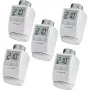 Termostato de radiador eQ-3 Homematic IP HKT conjunto de 5 — conjunto de válvulas de radiador inteligentes, 5 unidades