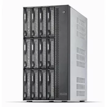 TerraMaster T12-500 Pro NAS Mini Torre Intel® Core™ i7 16 GB DDR5 0 TB Cinzento
