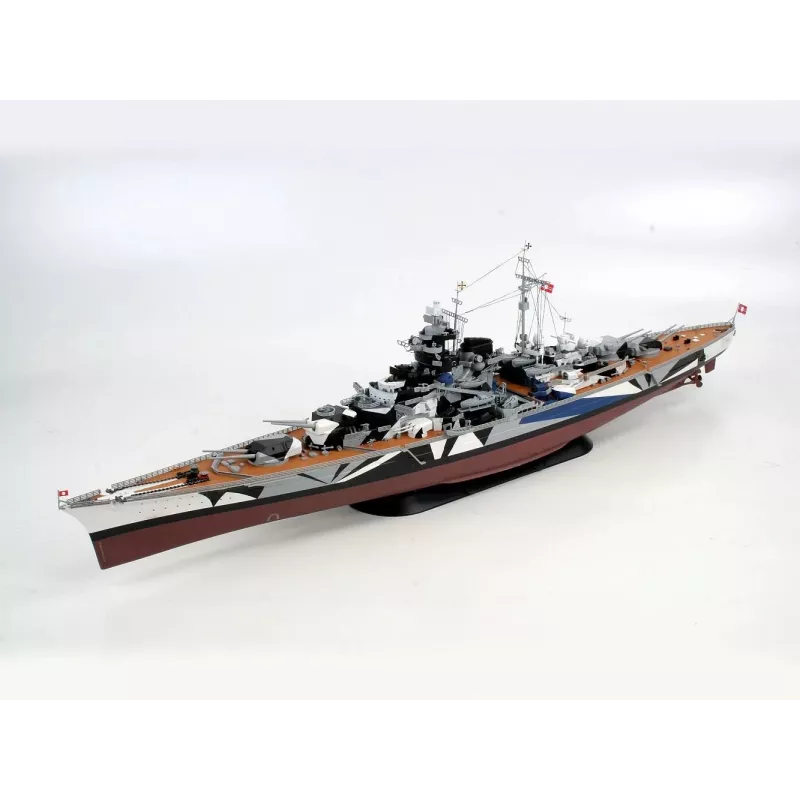 Maquete plástica de navio REVELL Tirpitz escala 1:350