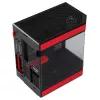 HYTE Y60 Midi Tower preto, vermelho