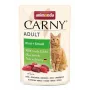 Comida húmida para gatos Animonda Carny Beef & Ostrich 85 g — gatos adultos, sem cereais, saqueta