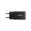 Carregador de parede Unitek GAN 65W com 2x USB-C e 1x USB-A, Power Delivery 3.0