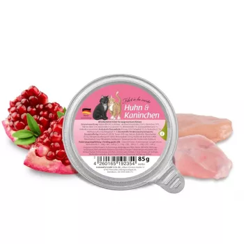 GRANATAPET Filet á la carte frango com coelho - comida húmida para gatos - 85g