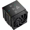 Arrefecedor de CPU DeepCool AK620 Digital PRO — ventoinha de 120 mm, 1750 rpm, 25 dB, 12 V, compatível com LGA1700/AM5, preto