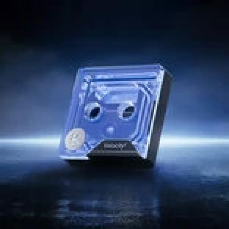 Bloco de água ek water blocks EK-Quantum Velocity³ para Intel 1700/1851 e AMD AM5, topo em acrílico