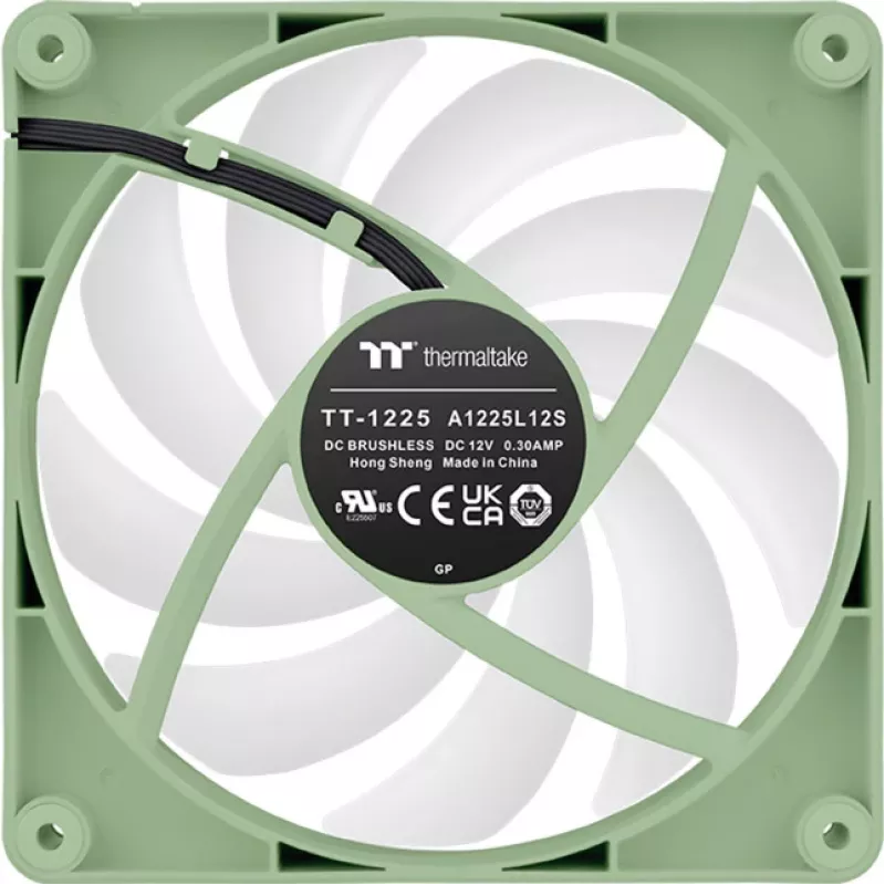 Ventoinha THERMALTAKE CT120 120mm ARGB Sync verde-claro, pack de 2