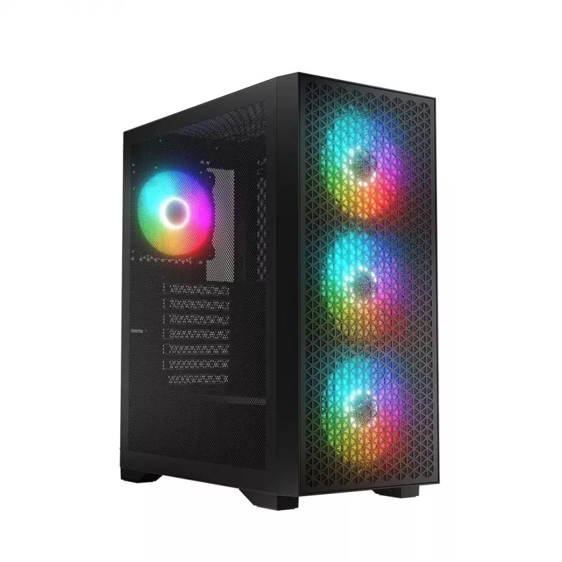 Logic DART PRO ARGB MIDI USB-C Caixa de PC Preto