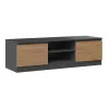 Móvel de TV Top e Shop RTV 120 ANTR/ARTIS — 1200×400×360 mm, tampo e moldura antracite, aglomerado, 2 prateleiras