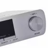Rádio de cozinha BLAUPUNKT KR14BT com Bluetooth, FM, visor LED, 2x0.8W, rede/pilha, cinzento