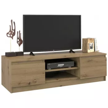 Móvel de TV Topeshop RTV120 ARTISAN com 2 prateleiras