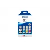 Conjunto original de 4 garrafas de tinta Epson EcoTank — preto 127 ml, ciano/magenta/amarelo 210 ml (C13T03V64A)