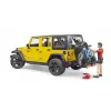 Brinquedo Jeep BRUDER 02543 para tema de BTT e ciclismo, ABS, multicolorido, a partir de 4 anos